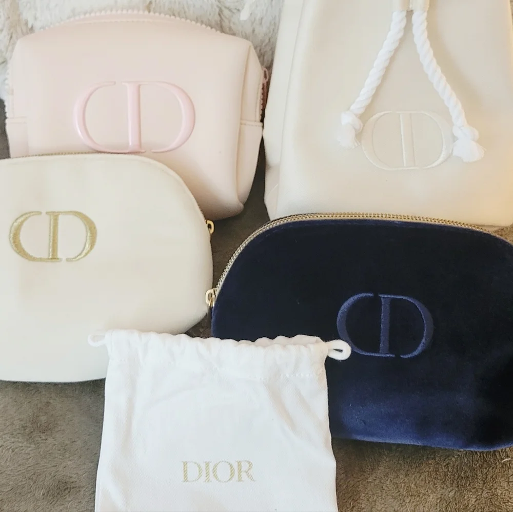 Dior Cosmetic Bag Bundle